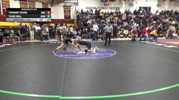 120 lbs Quarterfinal - Jovanni Tovar, Miami Southridge vs Case Bell, Brownsburg