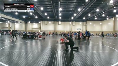 96 lbs Rr Rnd 2 - OJ Hall, Richmond Hill Wrestling Club vs Logan Quiroga, Spartan RTC @LHP