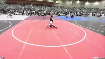 73 lbs Consi Of 4 - Tyvin Ray, Willits Grapplin Pack vs Leo Morales, Damonte Ranch Mustangs