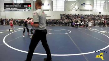 112 lbs Cons. Round 2 - Caleb McCrory, Club Not Listed vs Hendrix Ostrowski, Northern New York Wrestling Acadamy