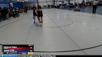 131 lbs Cons. Round 3 - Natallie Tobuk, Eureka vs Shaina Hyre, Wisconsin Stevens Point