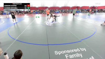 165 lbs Round 5 (10 Team) - Addison Cooper, Cameron vs Caoimhe Mitchell, Batavia