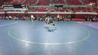 150 lbs Round 2 - Quarters & 1st Wb (16 Team) - Jaxon Russell, Lubbock vs Max Trostle, Amarillo Caprock