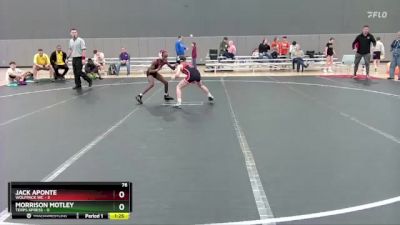 76 lbs Round 3 (10 Team) - Morrison Motley, Terps Xpress vs Jack Aponte, Wolfpack WC