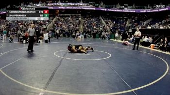 126 lbs Cons. Round 1 - Liha Penaloza, A.L. Brown vs Hayokelyn Nylekoyah, Olympic&nbsp;