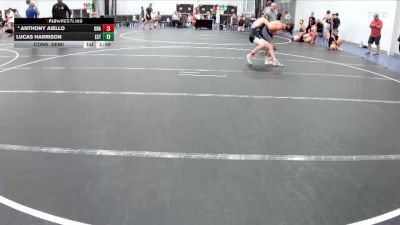 130 lbs Cons. Semi - Anthony Aiello, Unattached vs Lucas Harrison, Este