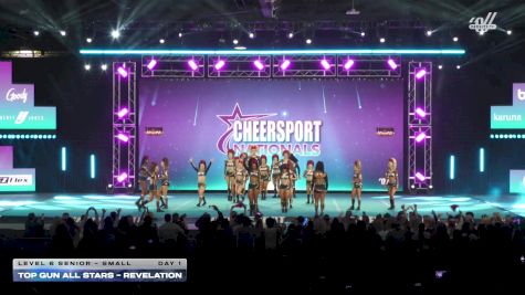 Top Gun All Stars - Orlando - Revelation [2026 L6 Senior - Small Day 1] 2026 CHEERSPORT National All Star Cheerleading Championship