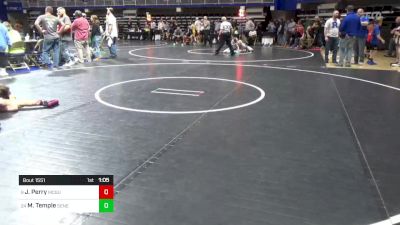 100 lbs Round Of 32 - Jack Perry, McGuffey vs Morgan Temple, Seneca Valley