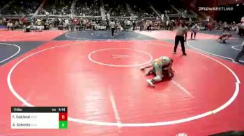 114 lbs Semifinal - Faith Oakland, North Montana WC vs Aaron Schmitz, Sidney WC