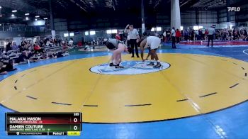 285 lbs Round 3 (3 Team) - Damien Couture, DARKHORSE WRESTLING CLUB vs Malakai Mason, SEAHAWKS WRESTLING