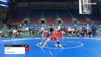 113 lbs Cons 8 #2 - Ethan Shell, North Carolina vs Abraham Hinrichsen, Illinois