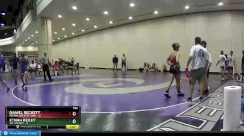 132 lbs Round 4 (10 Team) - Ethan Reiley, Jay County vs Daniel Beckett, Medina Buckeye Ohio