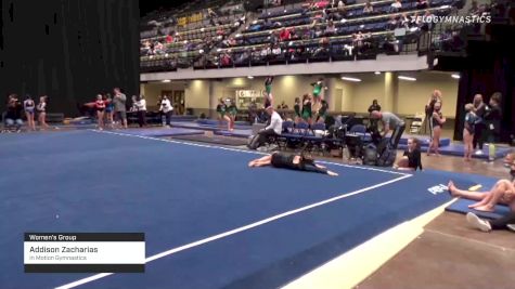 Addison Zacharias - Women's Group, In Motion Gymnastics - 2021 Women's Xcel Region 4 Championships