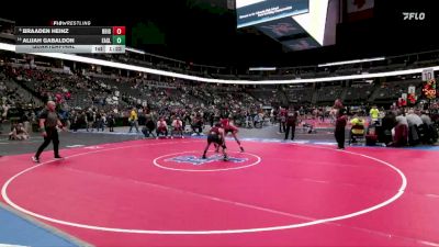 126-5A Quarterfinal - Alijah Gabaldon, Eaglecrest vs Braaden Heinz, Brighton