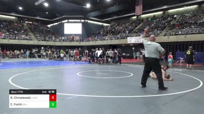 150 lbs Consi Of 8 #1 - Ronin Chmelewski, Lewes vs Chase Focht, Bellwood