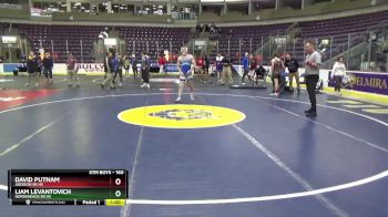 160 lbs Cons. Round 3 - David Putnam, Addison Sr HS vs Liam Levantovich, Horseheads Sr HS