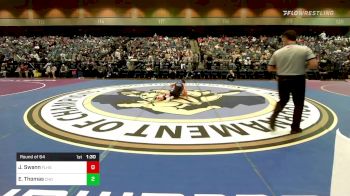 106 lbs Round Of 64 - Jake Swann, Fruitland - B vs Ethan Thomas, Choctaw