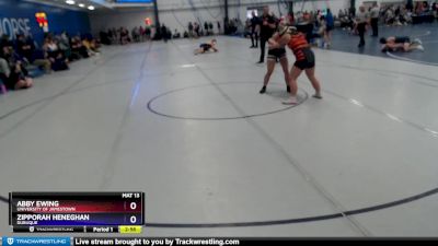 131 lbs Cons. Round 4 - Abby Ewing, University Of Jamestown vs Zipporah Heneghan, Dubuque