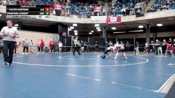 101 lbs Cons. Round 2 - Coltin Hartman, Fulton vs Donovan Lowery, Normal West