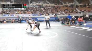 128-D1 Semifinal - Braylin Hermes, Campo Verde High School vs Kiyah Jeske, Maricopa High School