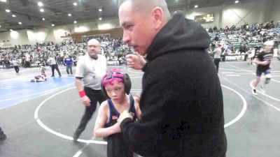 62 lbs Consi Of 8 #2 - Maverick Paminto, Spring Hills WC vs Kayden Velasquez, Willits Grapplin Pack