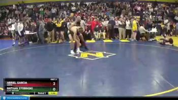 138 lbs Round 2 - Abriel Garcia, Waite vs Nathan Stobinski, Clay Oregon