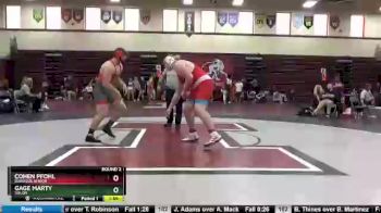 285 lbs Round 2 - Gage Marty, Solon vs Cohen Pfohl, Dubuque Senior