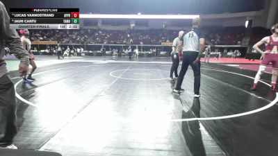 125 lbs Quarterfinal - Lucas VanNostrand, Apprentice vs Jaun Cantu, Texas A&M