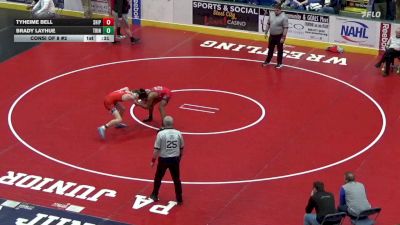 140 lbs Consi Of 8 #2 - Tyheime Bell, Shippensburg vs Brady Layhue, Trinity