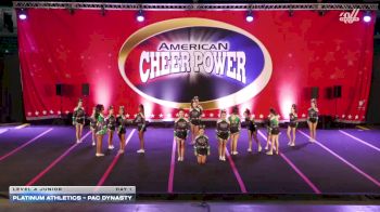 Platinum Athletics - PAC Dynasty [2026 L4 Junior Day 1] 2026 Cheer Power Trenton Showdown