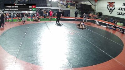 65 lbs Champ. Round 3 - Tyler Moore, Idaho vs Roscoe Sands, Utah