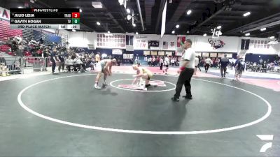 165 lbs 3rd Place Match - Gavyn Hogan, Temecula Valley vs Julio Leija, Trabuco Hills