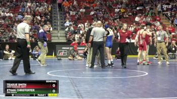 1A-138 lbs Semifinal - Teague Smith, West Hancock, Britt vs Ethan Christoffer, Don Bosco