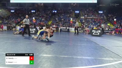 115 lbs Round Of 32 - Logan Maher, East Penn vs Landen Hassel, Sharpsville