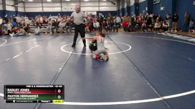 62-65 lbs Round 1 - Radley Jones, Small Town Wrestling vs Paxton Hernandez, Sublime Wrestling Academy