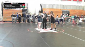185 lbs Quarterfinal - Hannah Felix, Greater Lawrence vs Darian Chartier, Framingham