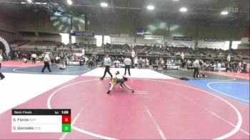 82 lbs Semifinal - Giovanni Flores, Northglenn Youth WC vs Drake Gonzales, Steel City Reloaded WC