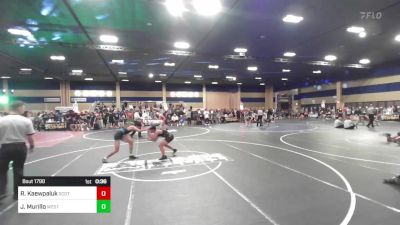 120 lbs Consi Of 32 #1 - Ravikorn Kaewpaluk, Scottsdale WC vs Jonathan Murillo, West Coast WC