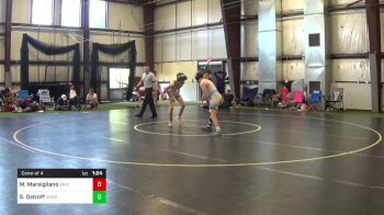 135 lbs Consi Of 4 - Mark Marsigliano, Bridgewater vs Sawyer Ostroff, Shore Thing