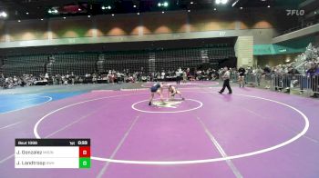 113 lbs Consi Of 16 #2 - Jeremiah Gonzalez, Meridian vs Jesse Landtroop, Sweet Home