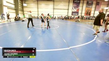 84 lbs Rd# 4- 2:00pm Friday Final Pool - Keaton Dietz, Oklahoma Outlaws Blue vs Alexis Galindo, Terps XPress