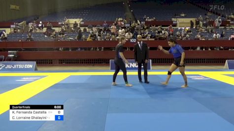 Karen Fernanda Castellano vs Caitlin Lorraine Ghalayini 2024 Pan IBJJF Jiu-Jitsu No-Gi Championship