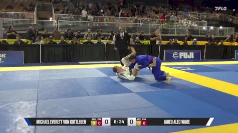 Jared Alec Wade vs Michael Everett Von Kutzleben 2025 Pan Jiu Jitsu IBJJF Championship