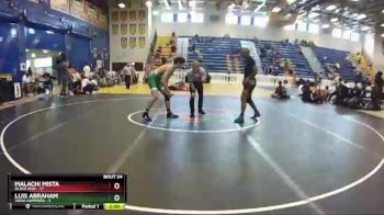 170 lbs Round 6 (8 Team) - Malachi Mista, Black Hive vs Luis Abraham, Viera Hammers