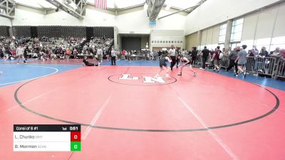 90-I lbs Consi Of 8 #1 - Luke Chunko, Grit Mat Club vs Brian Mormon, Sachem North