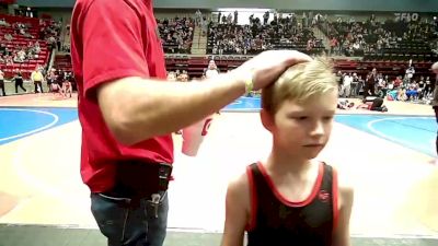 64 lbs Round Of 16 - Van Butterfield, Claremore Wrestling Club vs CJ Villanueva, Coweta Tiger Wrestling