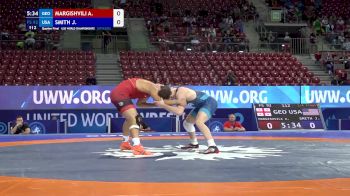 92 kg 1/4 Final - Andro Margishvili, Georgia vs Jaxon Smith, United States