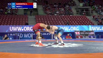92 kg 1/4 Final - Andro Margishvili, Georgia vs Jaxon Smith, United States