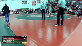120 lbs Semifinal - Alijah Mohanna, Cincinnati LaSalle vs Ryan Morgan Jr., Archbishop Alter