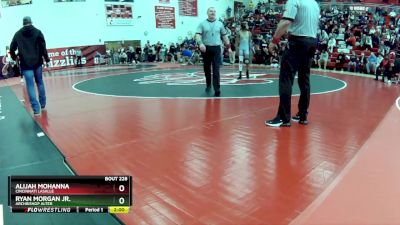 120 lbs Semifinal - Alijah Mohanna, Cincinnati LaSalle vs Ryan Morgan Jr., Archbishop Alter